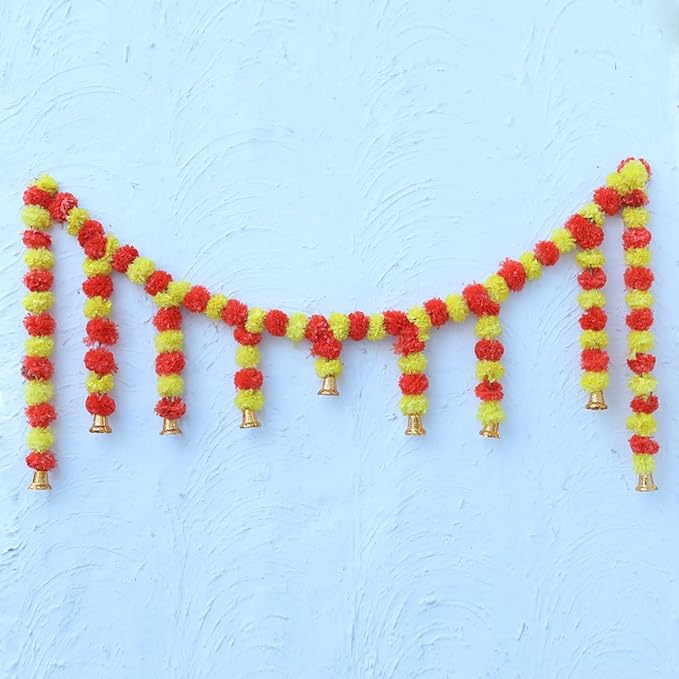 Artificial Marigold Garlands